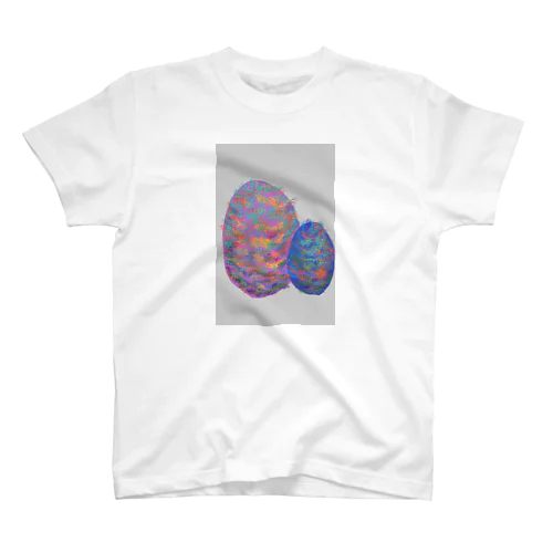 恐竜の卵　グレー Regular Fit T-Shirt