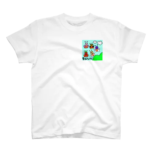異国ちょうちょ Regular Fit T-Shirt
