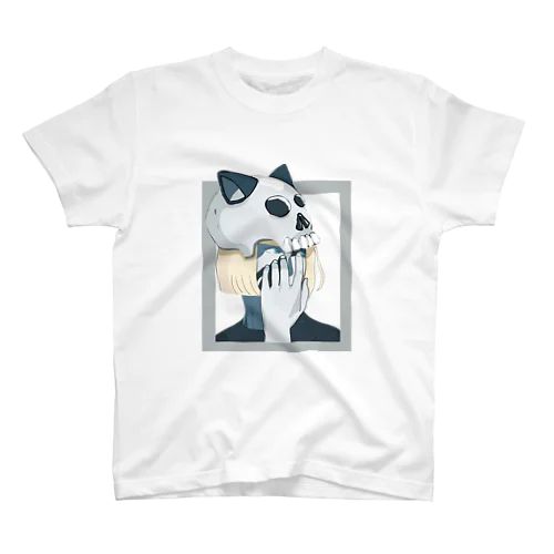 猫耳ガイコツ Regular Fit T-Shirt