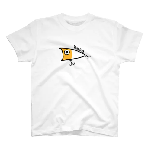 ポッパーくん　オレンジヘッド Regular Fit T-Shirt
