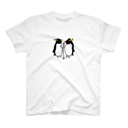 漫才ペンギン(イワトビ) Regular Fit T-Shirt