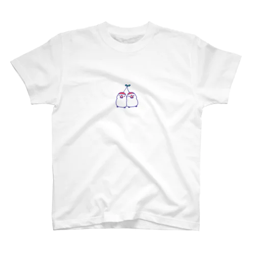 ふたご座文鳥 Regular Fit T-Shirt