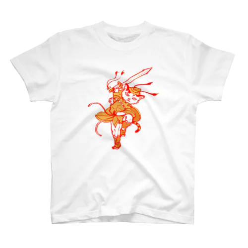 びわ鐘馗さま。 Regular Fit T-Shirt