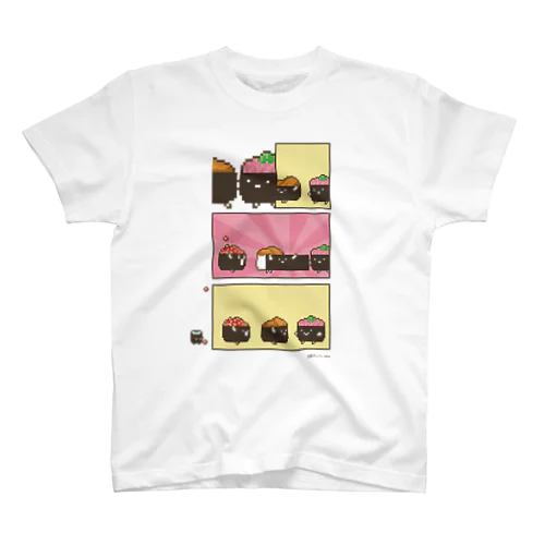 回転ずしくんTシャツ(軍艦兄弟) Regular Fit T-Shirt