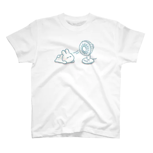 扇風機うさぎ Regular Fit T-Shirt