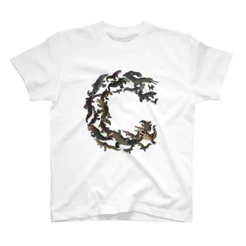踊り歩くワニたち Regular Fit T-Shirt