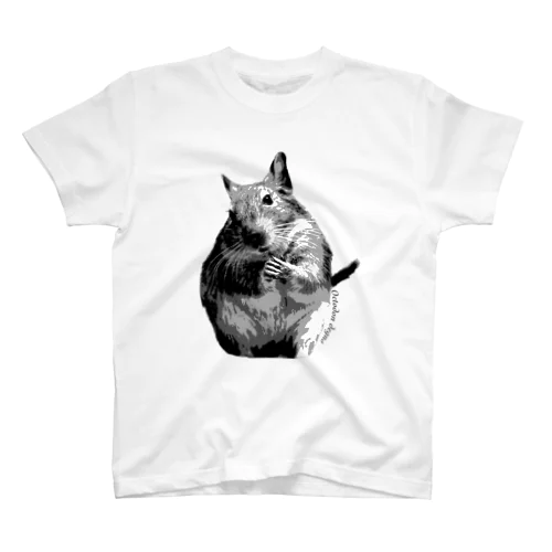 モノクロリアルデグー Regular Fit T-Shirt
