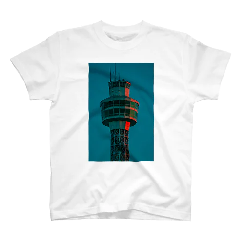 AUCH フォトTシャツ 白 Regular Fit T-Shirt