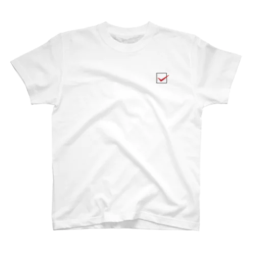 チェック・シャツ Regular Fit T-Shirt