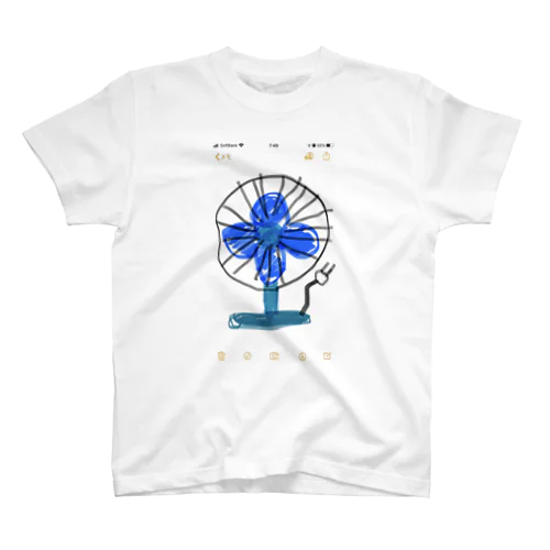 夏といえば扇風機 Regular Fit T-Shirt