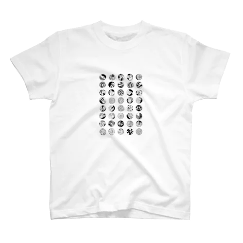 Circular Design Regular Fit T-Shirt