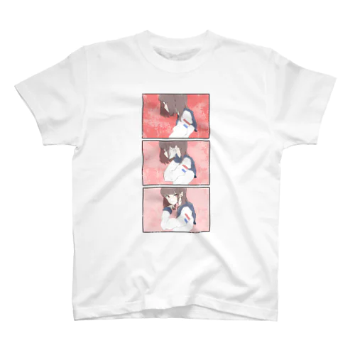 女の子3コマT Regular Fit T-Shirt