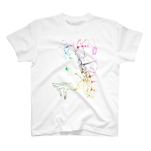 虹色の夢 Regular Fit T-Shirt
