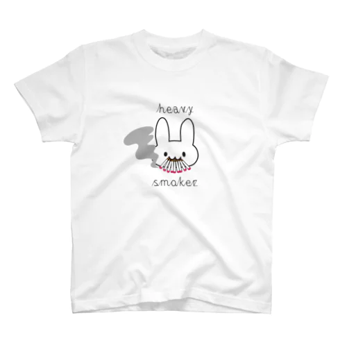 タバコうさぎ Regular Fit T-Shirt