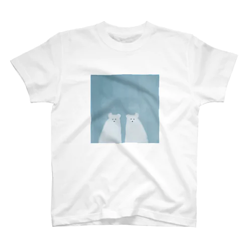 かがみのなかのポーラーベア Regular Fit T-Shirt