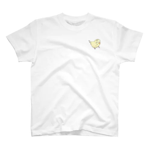 可愛いセキセイインコ　おすましちゃん【まめるりはことり】 Regular Fit T-Shirt