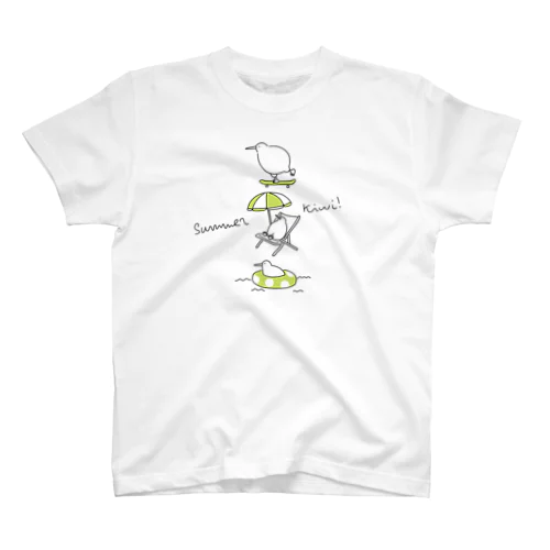 夏のキーウィ Regular Fit T-Shirt