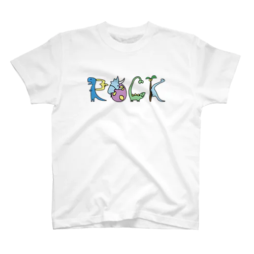 恐竜ROCK Regular Fit T-Shirt