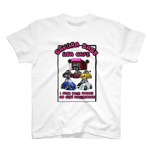 サクラベースとゆかいな仲間たち Regular Fit T-Shirt