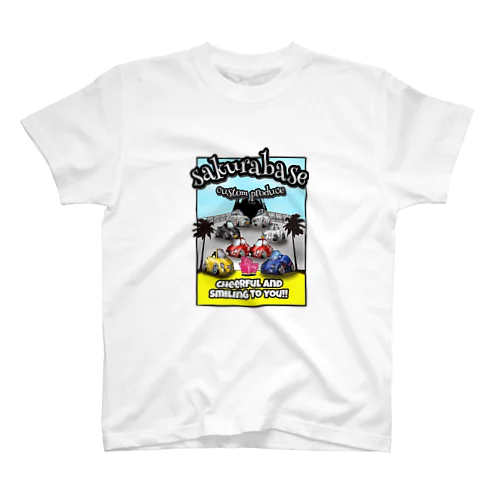 サクラベースとゆかいな仲間たち Regular Fit T-Shirt