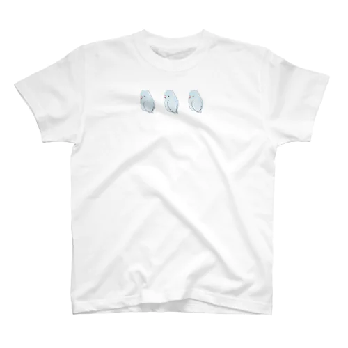 可愛いアメリカンホワイト　マメルリハちゃん【まめるりはことり】 Regular Fit T-Shirt