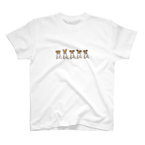 ジャックラッセルテリアのトトwithブラザーズ Regular Fit T-Shirt