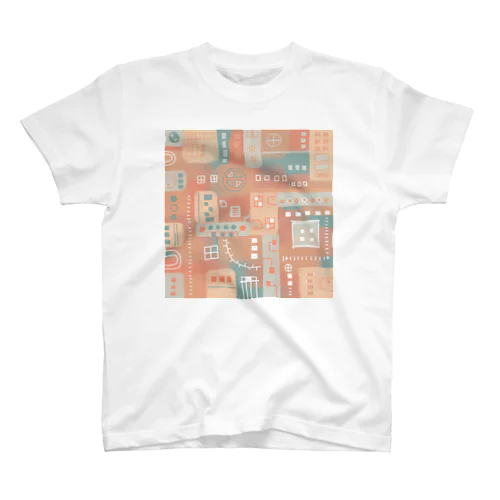 ★NEW!【心癒される抽象画#04】 Regular Fit T-Shirt