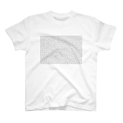 子供と遊べる迷路 Regular Fit T-Shirt