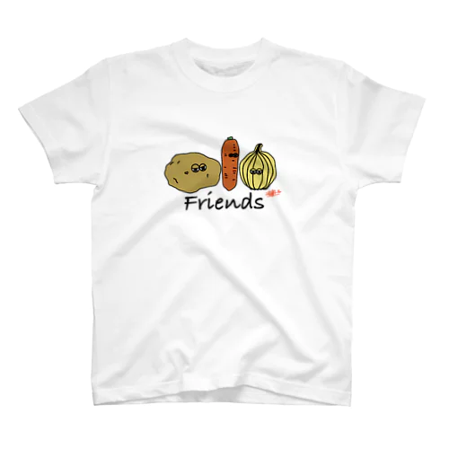じゃがいもにんじんタマネギ Regular Fit T-Shirt