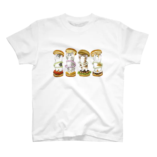にゃんこバーガー Regular Fit T-Shirt