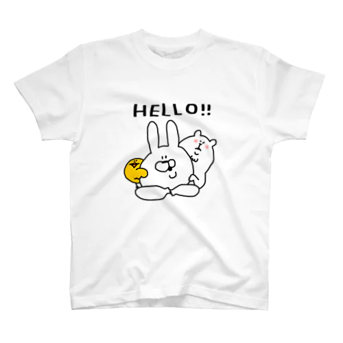 hello Regular Fit T-Shirt