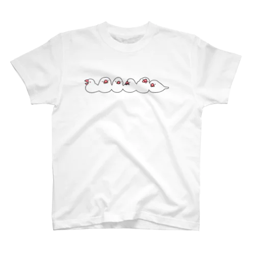 ねぶん（しろいっぱい） Regular Fit T-Shirt