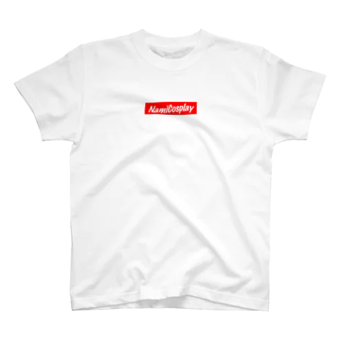 なみボックスロゴTシャツ Regular Fit T-Shirt