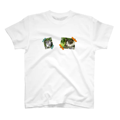 フルカラーver.inlet_cats Regular Fit T-Shirt