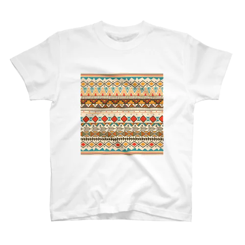 ネイティブ柄A Regular Fit T-Shirt