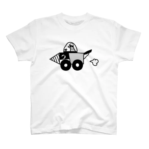 掘削するぞ！文鳥ドリル Regular Fit T-Shirt