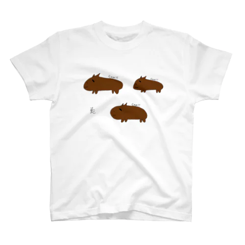 小夏画伯Capi!!!TEE Regular Fit T-Shirt