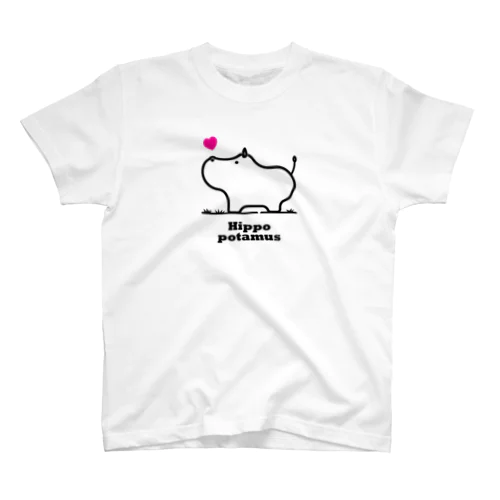 ヒッポー（カバ） Regular Fit T-Shirt