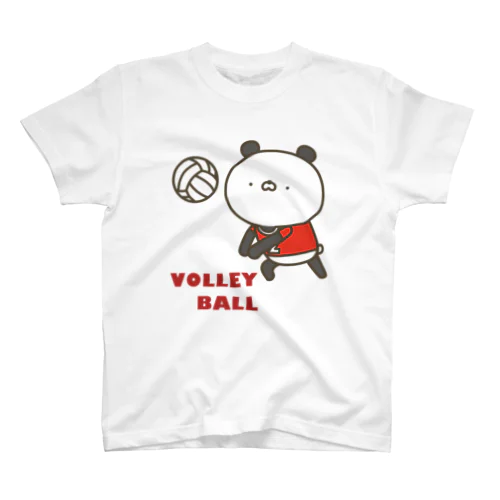 バレーボールパンダ Regular Fit T-Shirt