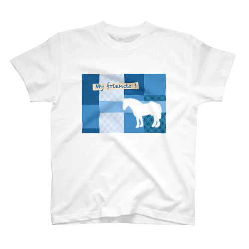 マイフレンド　輓馬 Regular Fit T-Shirt