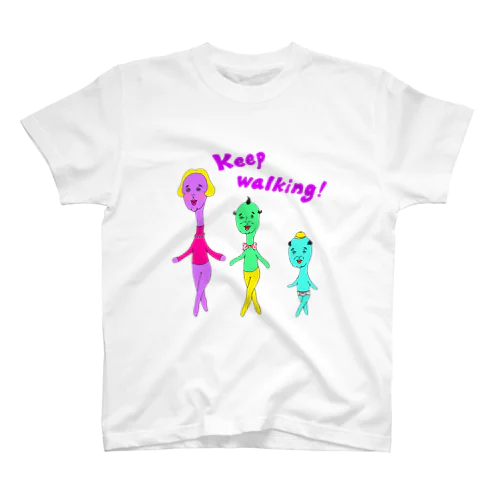 Keep walking! Regular Fit T-Shirt