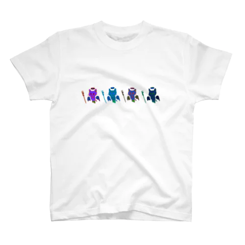 エヴァへ憧れたねこにゃん(覚醒ver.) Regular Fit T-Shirt