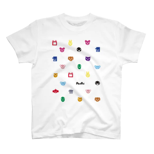 にじいろあいこんず Regular Fit T-Shirt