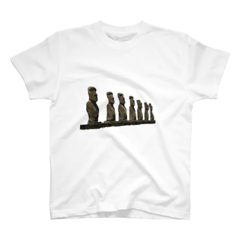 モアイ像だ像 Regular Fit T-Shirt
