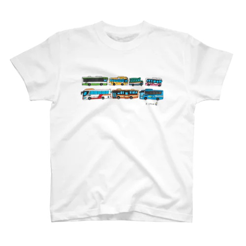 buses Regular Fit T-Shirt