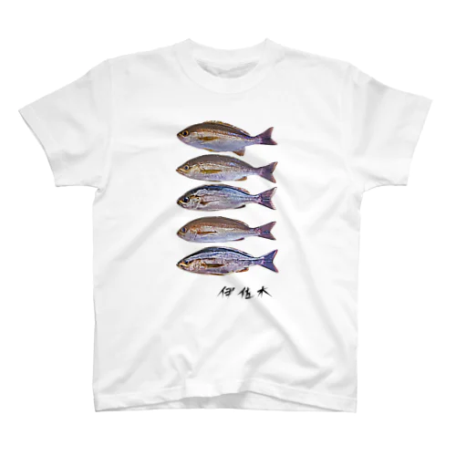 【魚シリーズ】伊佐木(イサキ)♪5匹♪2105 Regular Fit T-Shirt