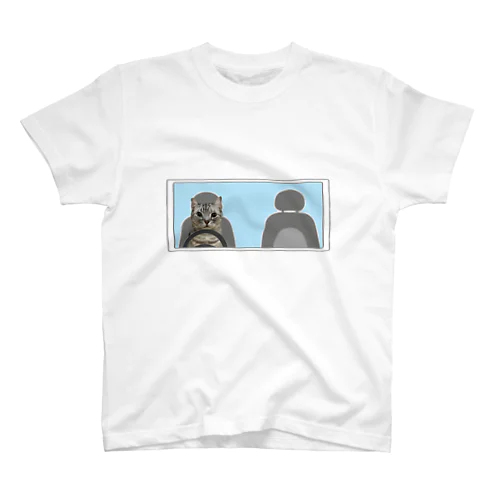 操縦する猫 Regular Fit T-Shirt