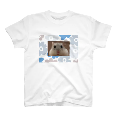 フラワーはむちゃん Regular Fit T-Shirt