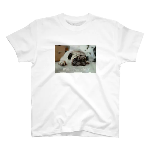 おねむなパグくん Regular Fit T-Shirt