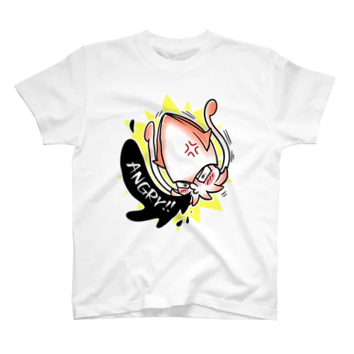 お怒りイカ Regular Fit T-Shirt